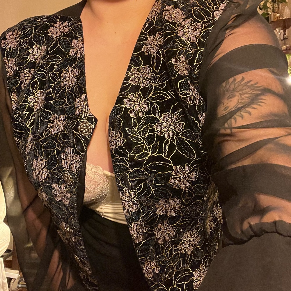 Vintage Another Thyme Button Up Blouse